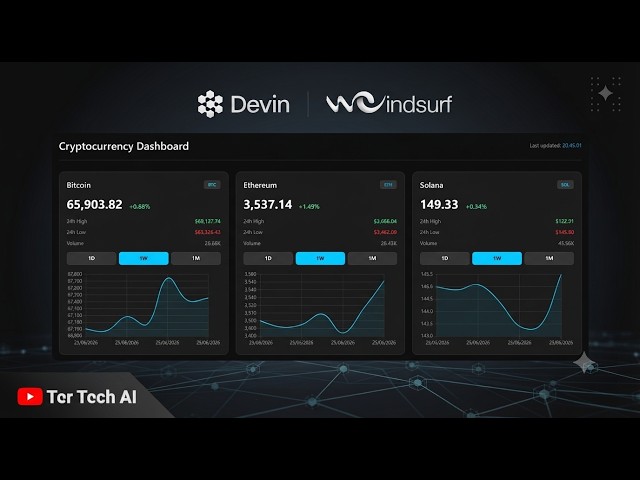 I Built a Crypto Dashboard With Zero Code Using Devin Desktop — Vibe Coding 2026