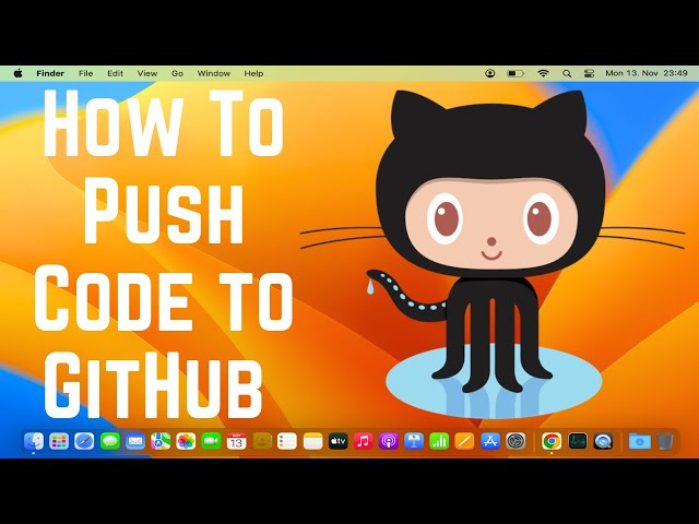 How to Make Your First GitHub Repository And Push to GitHub On Mac | MacOS