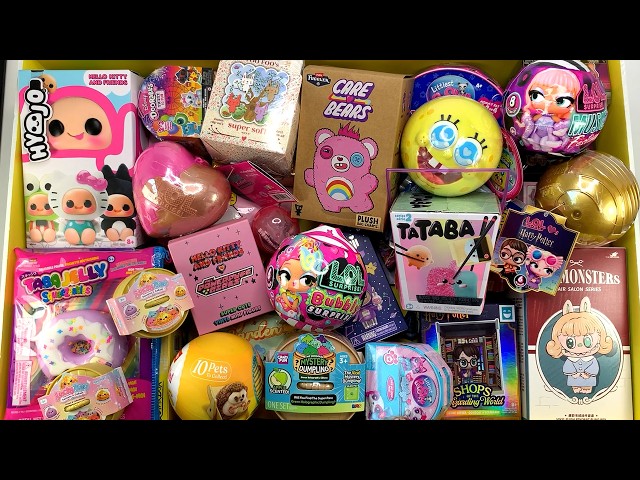 82 minutes of mystery bags ASMR NO TALKING Relaxing Unboxing Sounds