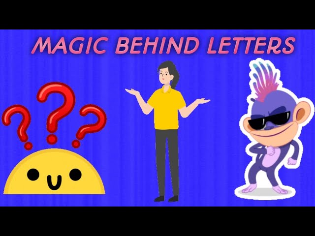 MAGIC BEHIND LETTERS PART 2|| SMART LEARNING 🤓😎