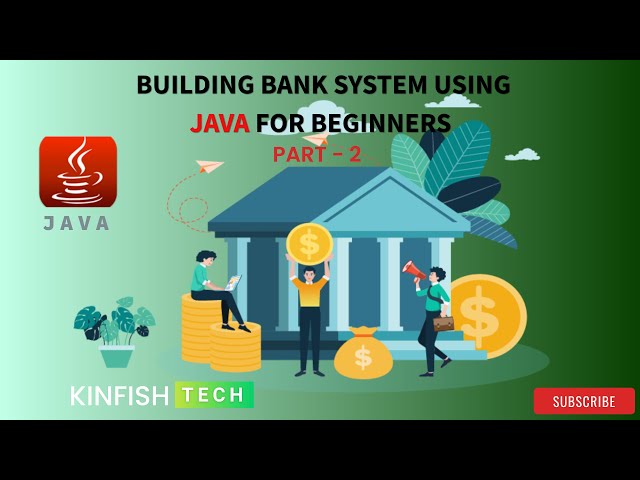 how to build ATM CLONE OR BANK SYSTEM USING JAVA PART 2 FOR BEGINNERS