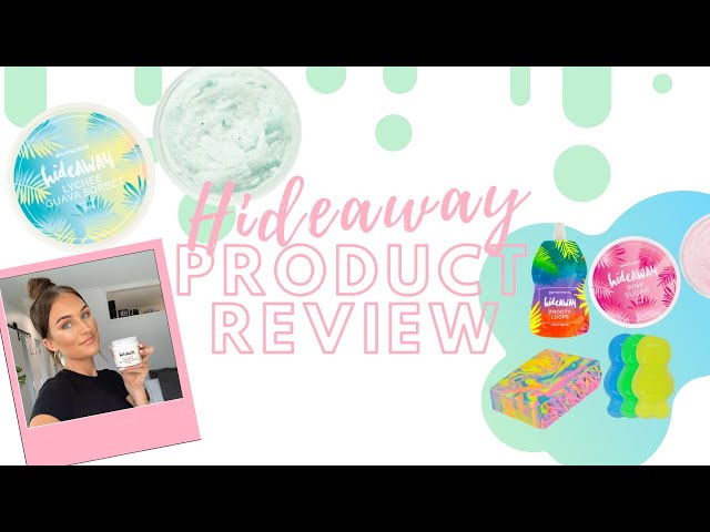 Hideaway product review // Maddison Findlay