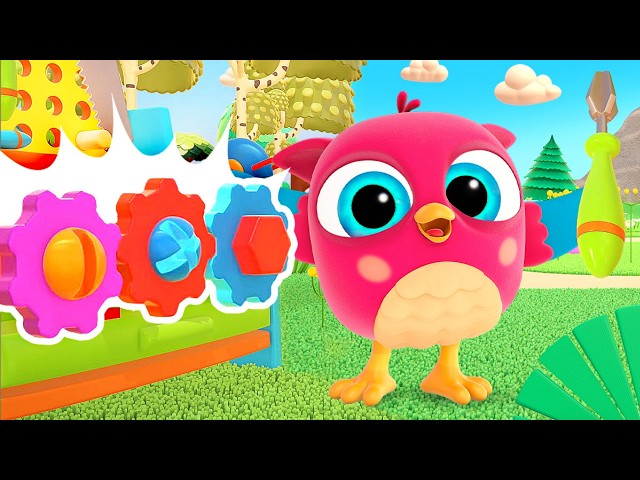Hop Hop the Owl & Set of Toys | English Children's Cartoon
