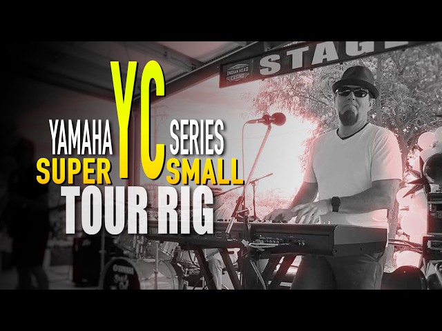 The ULTIMATE Compact Yamaha YC Keyboard Stage Setup