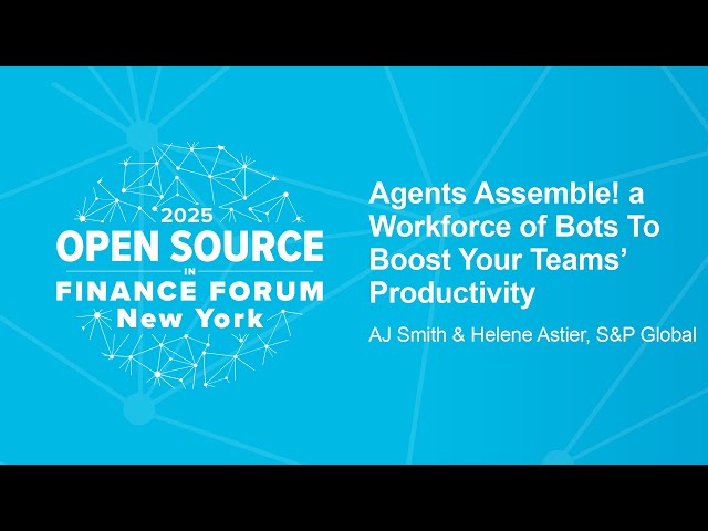 Assembling an AI Workforce: The S&P Global Approach to Agent Automation