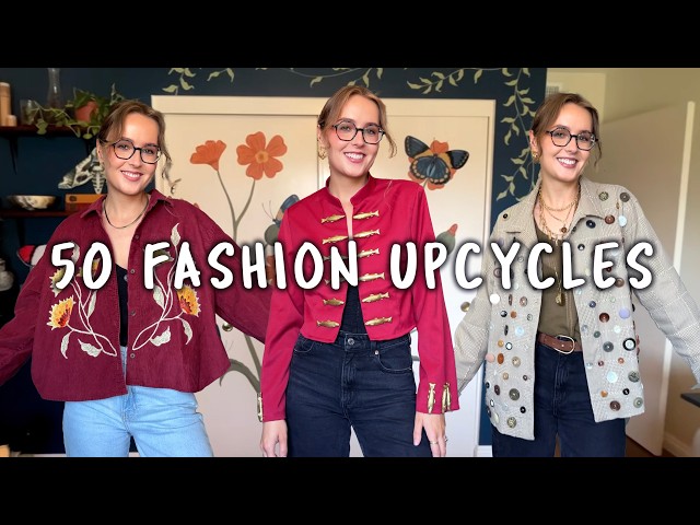 Upcycling 50 items of clothing in 5 months!