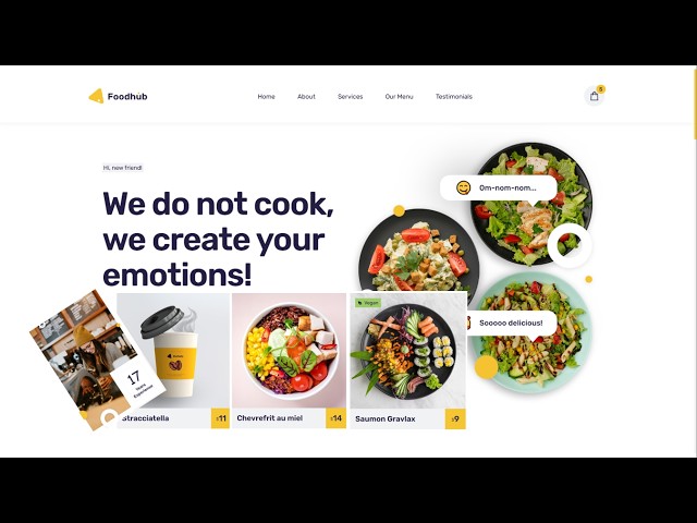 Advanced Grocery Store Website UI/UX Design with Help Desk