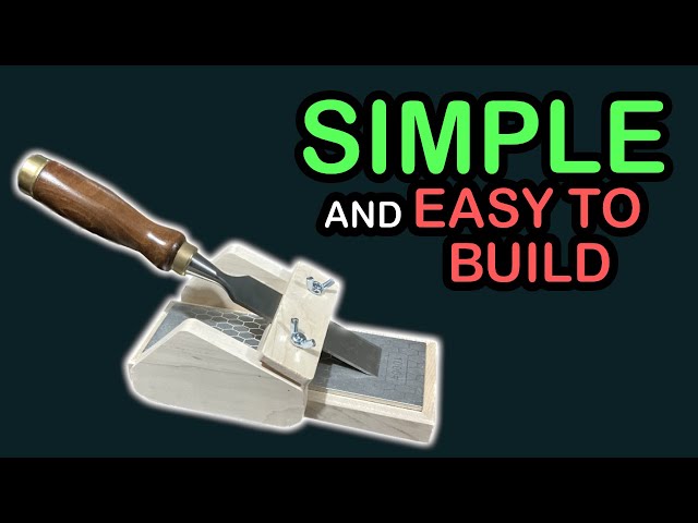Simple Chisel Honing Guide | Simple and Easy to Build Sharpening Jig