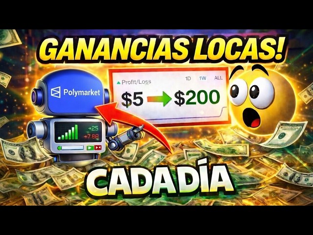 🚀 Create a BOT (from POLYMARKET) that earns money 24/7 ONLY (without programming)