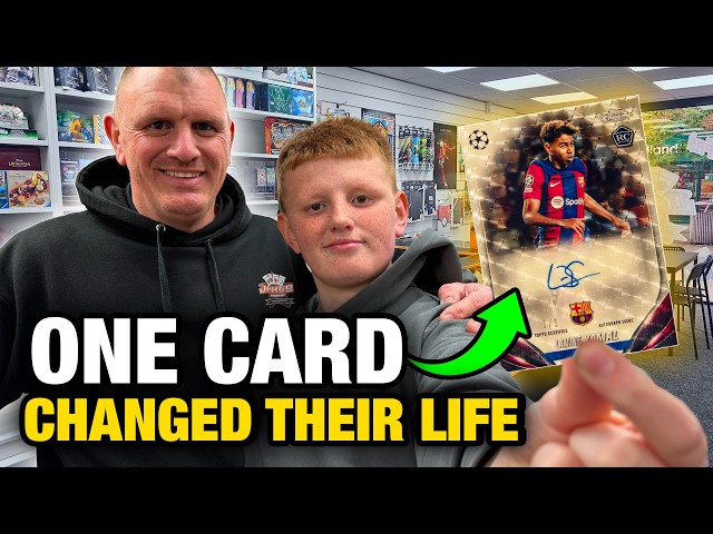 They bought an ENTIRE card shop with ONE card!