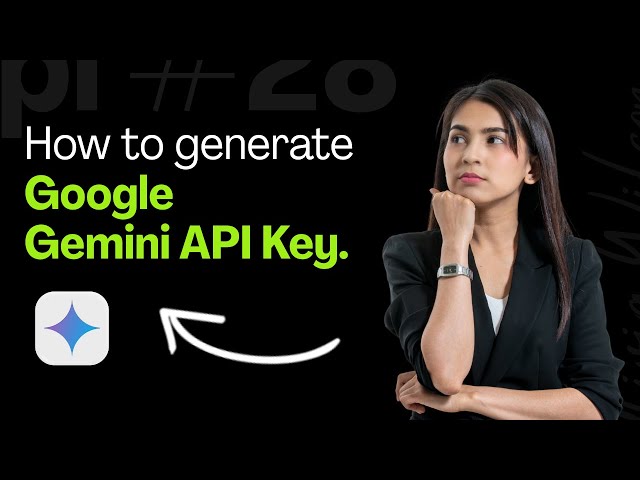How to generate google Gemini API Key – Google AI Studio Guide