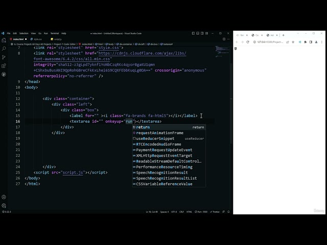 How to Build Code Editor in HTML & JavaScript