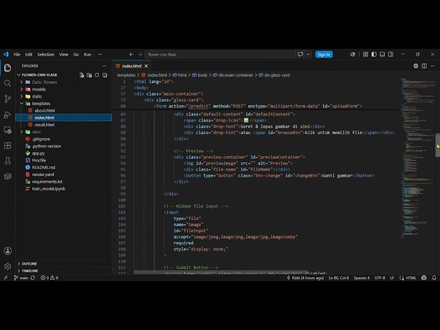 Implementasi Convolutional Neural Network CNN untuk Klasifikasi Jenis Bunga Berbasis Web Flask