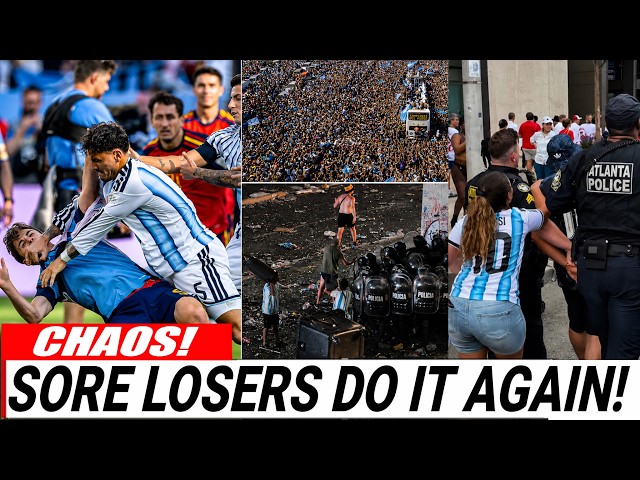 Argentina's SORE LOSER History... They Did It AGAIN