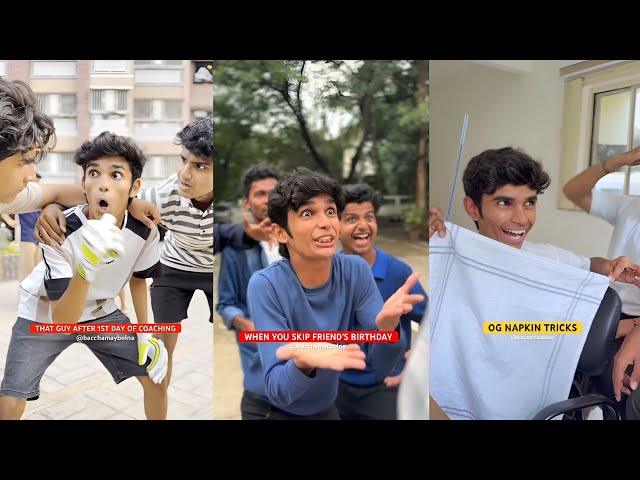 That Childhood Games 😱 || Baccha Mat Bolna Funny 🤣 || Omkar Ki Funny 😍 || #baccamatbolna  