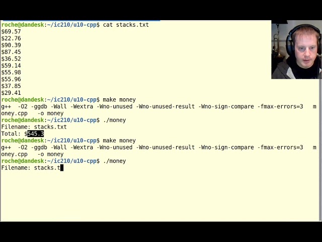 IC210 Unit 10: Operator Overloading