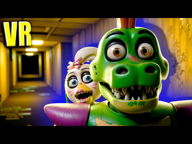 VR Giga Monty en Backrooms: ¿cómo escapamos? FNAF COOP