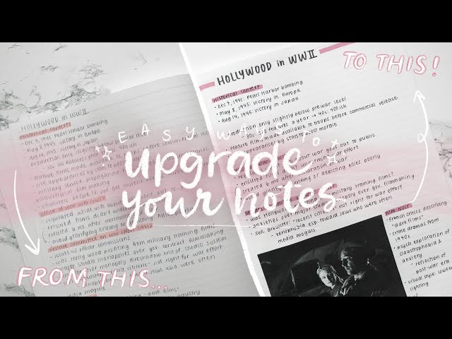 easy ways to make your notes neater 🖍 takes 5 seconds and literally 0 talent