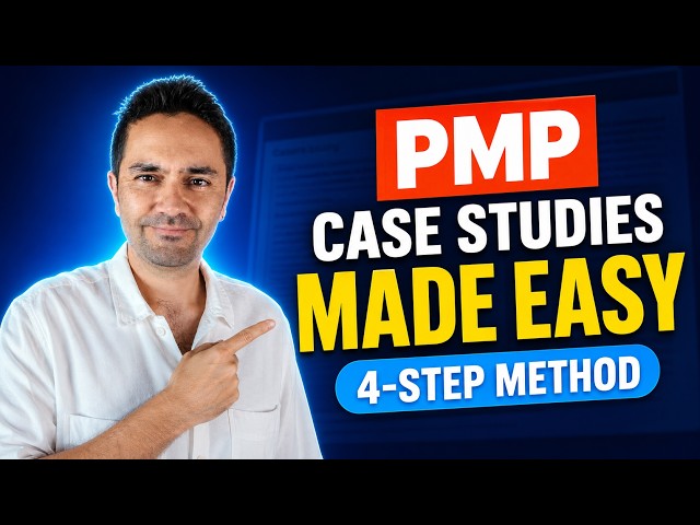 PMP Case Study Questions Got You Worried? Watch This!