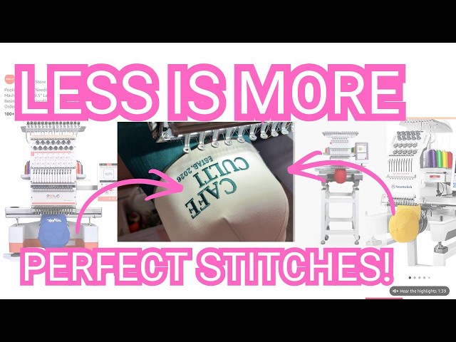 EMBROIDERY MACHINE FOR BUSINESS STARTUP, HOME BASE BUSINESS, BAI EMBROIDERY MACHINE FOR HATS