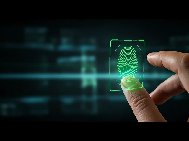 Fingerprint Scanner in 3D: A Stunning Animation