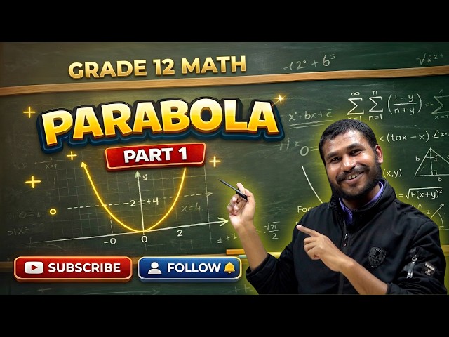 Parabola (Introduction & Equation) | NEB Grade 12 Maths Nepal | Part 1