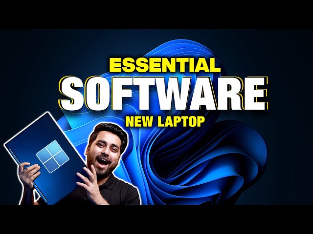 15 Most Important Software to Install After Installing New Windows | Buying a New Laptop in 2023 💻🔥