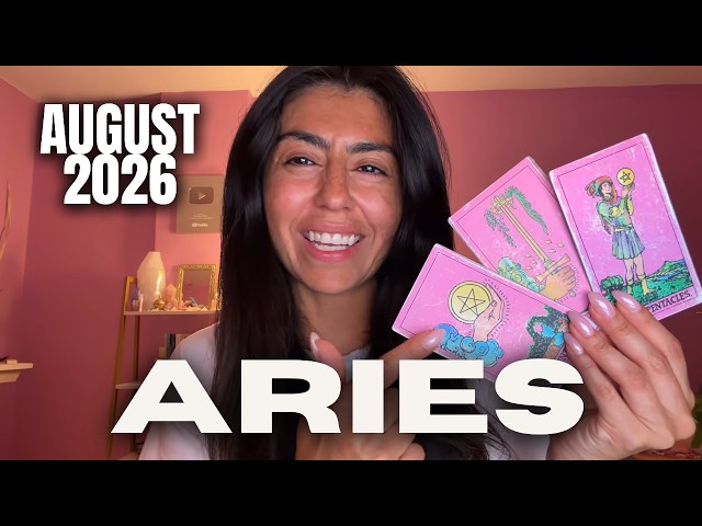 ARIES THE BREAKTHROUGH YOU'VE BEEN WAITING FOR! | AUGUST 2026 TAROT