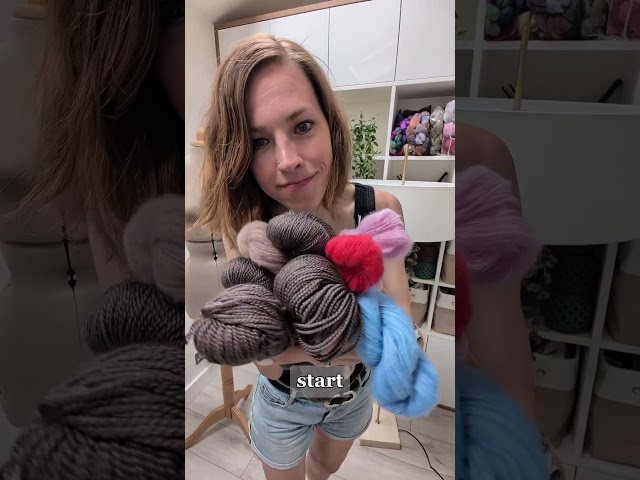 My knitting process from start to finish...