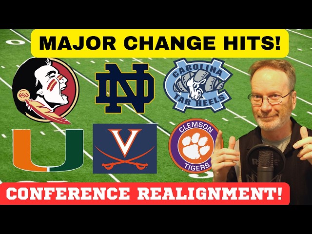 CONFERENCE REALIGNMENT ! Tennessee Football, FSU FOOTBALL, OHIO STATE, SEC football