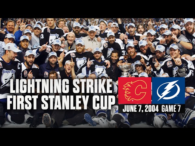 FULL REPLAY: Cup Clincher | Flames vs Lightning | 2004 Stanley Cup Game 7