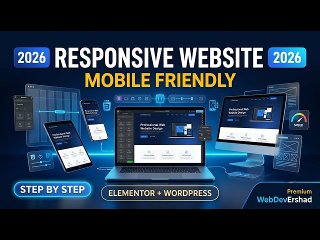 WordPress Responsive Website Design Tutorial 2026: Make Any Website Mobile-Friendly Step by Step