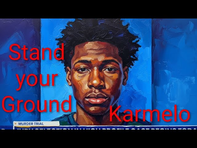 TRUMP MAGA WAR: KARMELO ANTHONY FRISCO TRACK MEET SELF DEFENSE TRIAL FOR THE DEATH OF AUSTIN METCALF