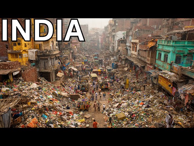 🇮🇳 DELHI, INDIA 😱 I FOUND THE DIRTIEST AND SMELLIEST PLACE IN INDIA… WORST PLACE I’VE EVER SEEN 😷