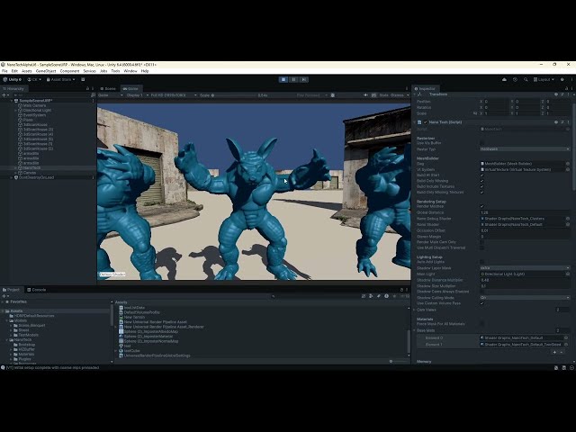 Unity 6.4 - Nano Tech Tutorial Setup - Alpha Version 1.1.9
