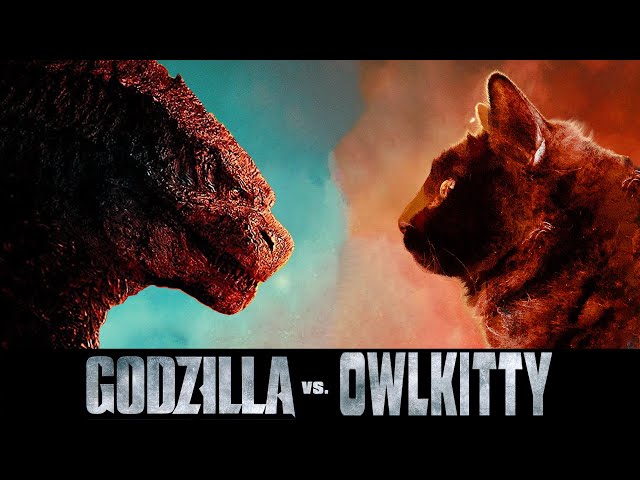 Godzilla vs. Cat (OwlKitty Parody)