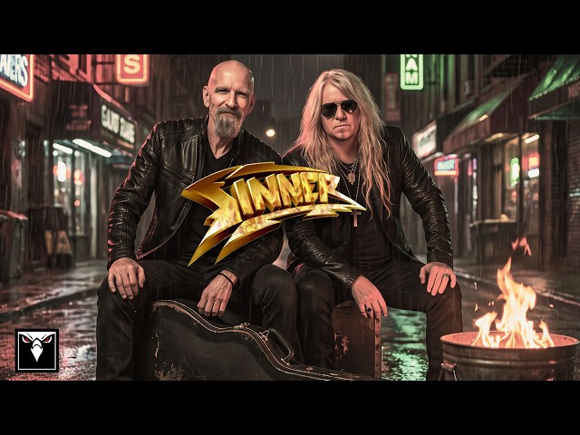SINNER - Turn The Page feat. Michael Sadler (Official Visualizer Video)