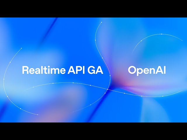 Introducing gpt-realtime in the API