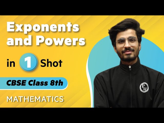 Exponents and Powers in One Shot | Maths - Class 8th | Umang | Physics Wallah