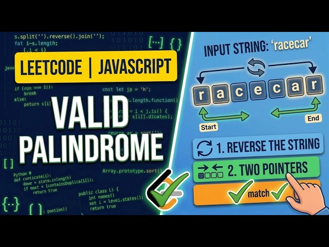 125. Valid Palindrome - LeetCode JavaScript