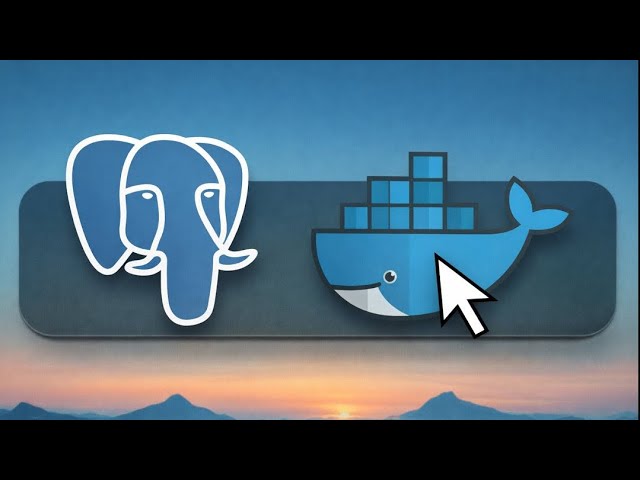 How to set up PostgreSQL in Docker in 5 minutes