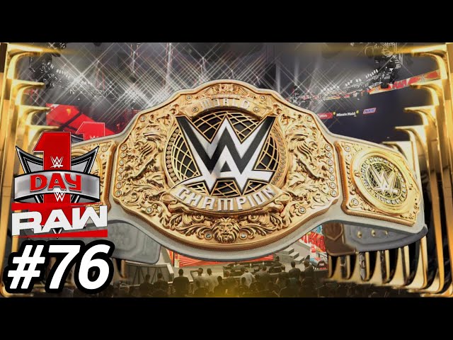 WWE 2K25 universe mode episode 76 raw Day 1 part 1