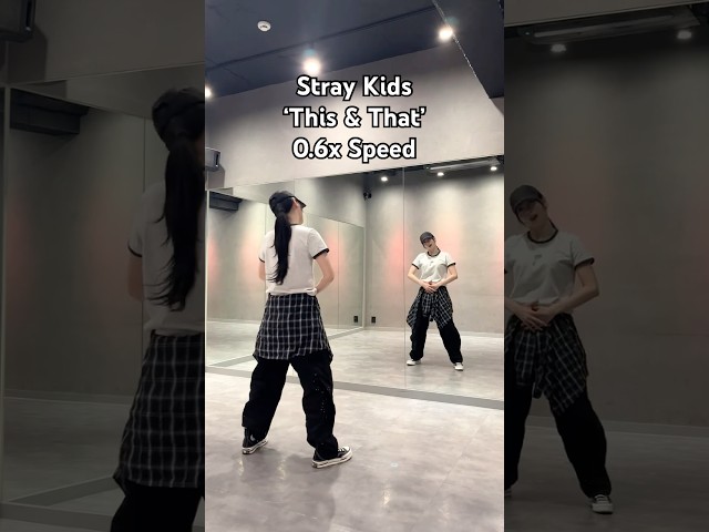Stray Kids 'This & That' Dance Tutorial👉🏻(0.6x Speed) | Yu Kagawa #straykids #thisandthat #스트레이키즈