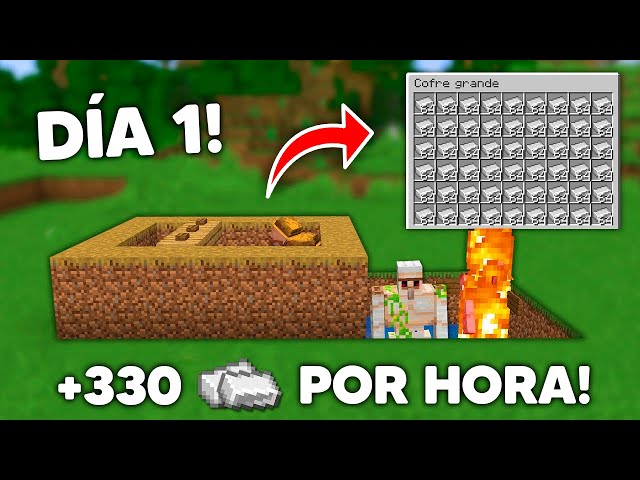 The Easiest Iron Farm - Minecraft Java 1.20+