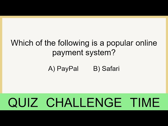 Tech Knowledge Test – 25 Questions