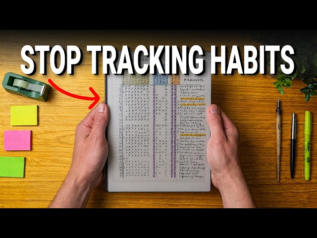 Why I Stopped Tracking My Habits