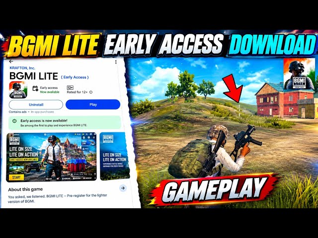 ✅ BGMI LITE EARLY ACCESS DOWNLOAD / HOW TO GET BGMI LITE EARLY ACCESS / BGMI LITE GAMEPLAY 