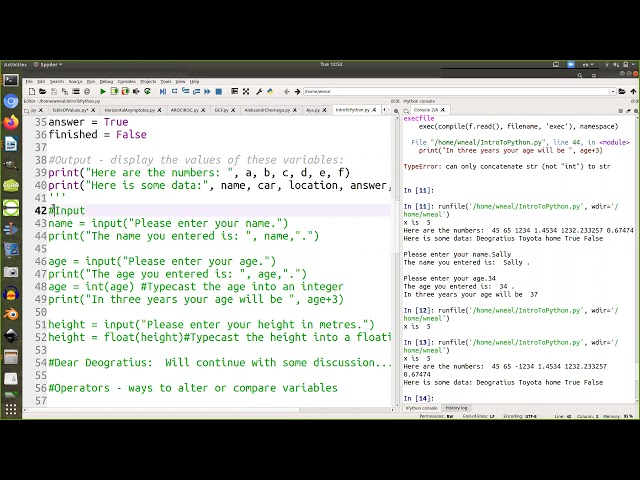 1 - Introduction to Python