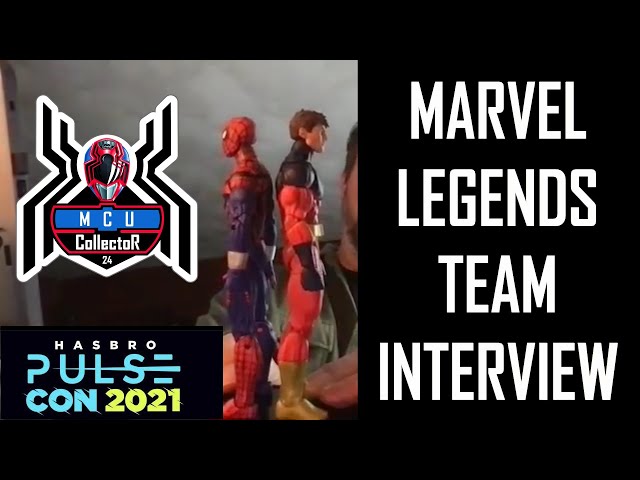MARVEL LEGENDS TEAM INTERVIEW by MCUcollector24 First Look at VULCAN Hasbro PulseCon 2021