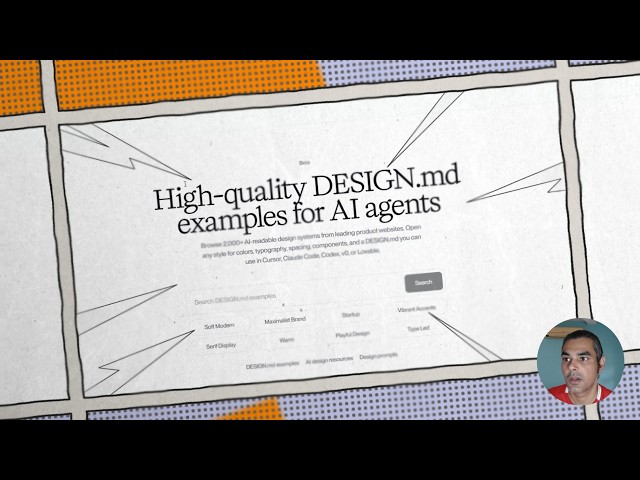 2000+ DESIGN.md from leading product websites